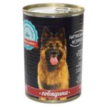 Консервы для собак Натуральная Формула Говядина, 410 г