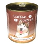 Консервы для собак Собачье Счастье Мясное ассорти в желе, 750 г