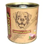 Консервы для собак Биско с молочным ягненком, 750г