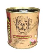 Консервы для собак Биско с молочным ягненком, 750г