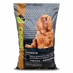 Биско Премиум с бараниной и гречкой 15 кг.